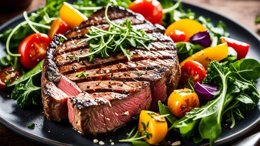 healthy steak salad recipe