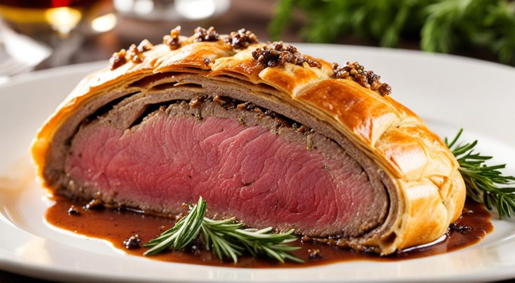 homemade beef wellington