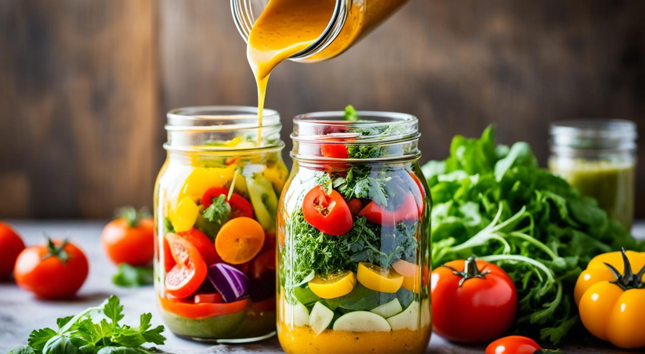 homemade salad dressing vinaigrette