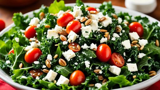 kale goat cheese salad